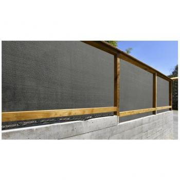 Conector rápido de latón 1/2 y panel decorativo blanco 1 x 2 m