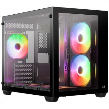 Caja Semitorre ATX Aerocool AEROPGSDRYFTMINI-BK Negro Multicolor