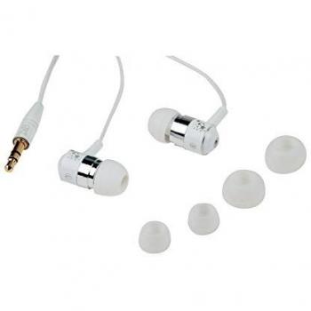 T'NB Music Trend Stars (esstar) - Auriculares in-ear, plateado, blanco