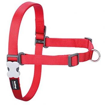 Arnés antitracción para perro Red Dingo 50-70 cm Rojo Tamaño M