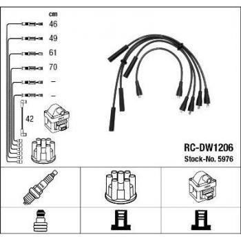 NGK 5976 Juego de cables de encendido