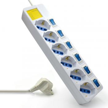 Ewent EW3932 - Verlängerungsschnur - 2500 Watt - Eingabe, Eingang CEE 7/7