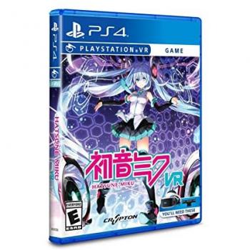Hatsune Miku VR (PSVR) (Import) - Juego Físico para Consola Sony PlayStation 4 PS4, incluye características de realidad virtual, compatible con PSVR, desarrollado por Crypton Future Media y Limited Run Games