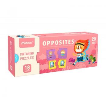 Puzzle Mideer Opuestos 20 Piezas