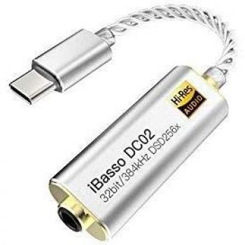 iBasso DC02 USB-C DAC Adapter with 3.5mm Output