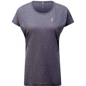 Odlo Millennium Crew Neck T-Shirt Camiseta para Mujer, Gris, Extra-Large