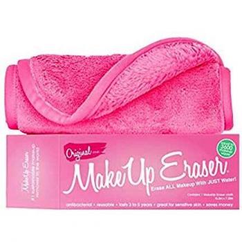 The Original MakeUp Eraser Chemical Free Makeup Removing Cleansing Cloth Removes Makeup with Water, Pink