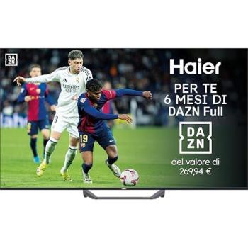 Televisor Smart QLED 4K Haier 43 H43S80FUX - Google TV, Dolby Audio, HDR10, Gaming 120Hz, Bluetooth 5.1