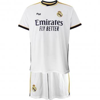 Kit Réplica Oficial 1ª Equipación de Fútbol Real Madrid C.F