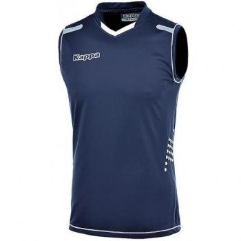 Kappa Borka Tee Sleeveless - Camiseta para hombre, color azul marino, talla XXXXL