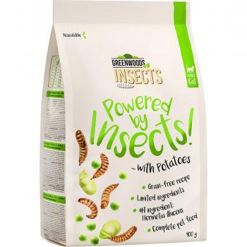 Greenwoods Insects con patatas, guisantes y habas - 400 g