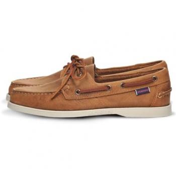 Sebago Docksides Crazy Horse Leather Boat Shoes for Men