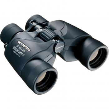 Olympus 8-16x40 DPS-I - Prismáticos, zoom óptico 8-16x, Negro