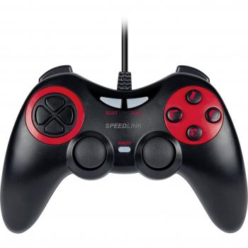 SPEEDLINK STRIKE P2 Gamepad Playstation 2 Negro, Rojo - Volante/mando