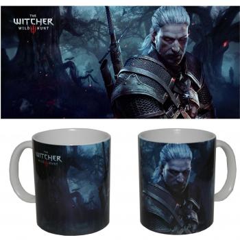 Taza The Witcher 3 + chapa
