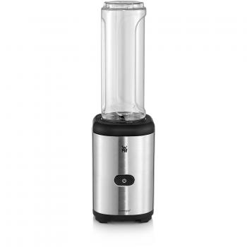 WMF Kult X Mix & Go Batidora de Vaso Individual 600 ml, licuadora para llevar, 300 W, acero inoxidable libre de BPA