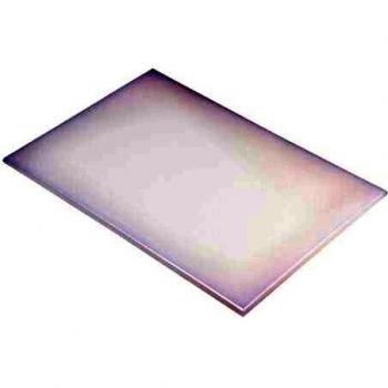 Tabla de Cortar Blanca de Alta Densidad 600 x 450 x 12 mm Hygiplas