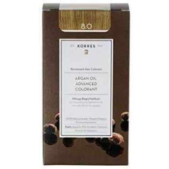Korres Coloración Permanente Huile D'Argan Rubia Clara 8.0