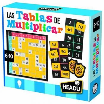 Headu Juego Educativo STEM Las Tablas de Multiplicar para Niños de 6-10 Años, Dimensiones 24x5x20 cm