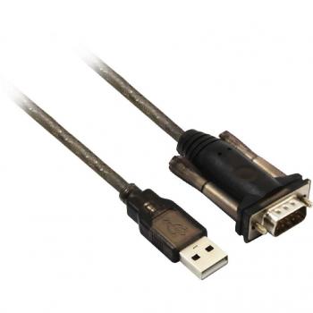 ACT Adaptador USB 2.0 A Macho a Serie RS-232 DB9 Macho Prolific PL2303RA 1.5 metros