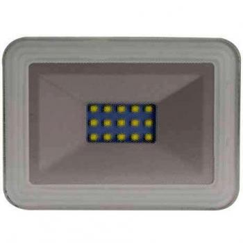 Proyector LED Slim 10W 120lm/W IP65 Cristal Blanco Neutro 4000K