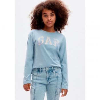 Camiseta de niña manga larga con estampado Gap