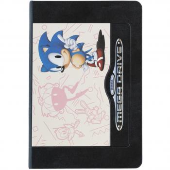 Cuaderno Premium A5 Cuadriculado Sonic con Caja Sobrecubierta