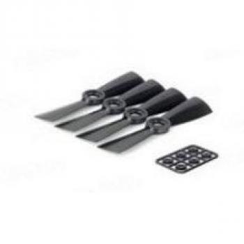 PACK 4 HELICES DIATONE DRONE TYRANT 3045 NEGRA CON ADAPTADORES