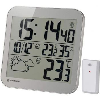 Estación Meteorológica Bresser MyTime LCD Plateada