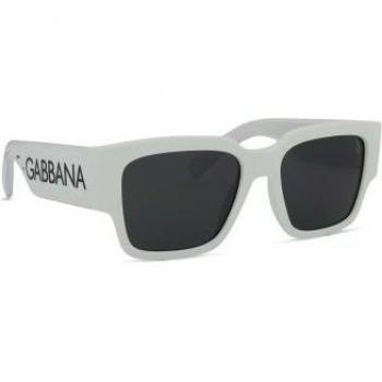 Dolce & Gabbana Kids White Sunglasses 0DX 6004 331287 Size 49