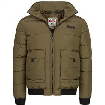Chaqueta de Invierno Lonsdale Tayport Verde Oliva para Hombre
