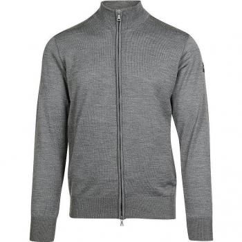 Paul & Shark Gray Zip-up Sweatshirt for Men, Sizes: M, 2XL
