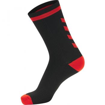 Hummel Elite Indoor Low Socks - Unisex, Black, Size 46-48