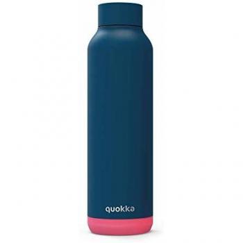 Quokka Solid - Pink Vibe 630 ML | Botellas De Agua Acero Inoxidable Sin BPA |Botella Térmica De Doble Pared - Mantiene el frío y el Calor para Niños y Adultos