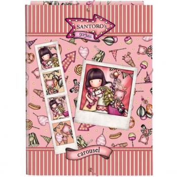 Carpeta Folio 3 Solapas Gorjuss™ Fairground Carousel - Safta