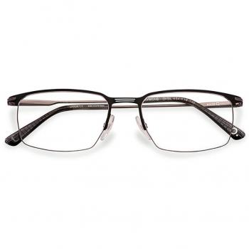 Etnia Barcelona Raymond BKBL Men's Eyeglasses Black Size 52 - Frame Only - Blue Light Block Available
