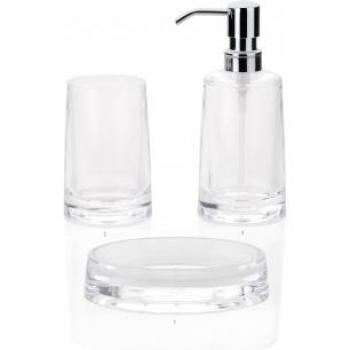 Andrea House BA10071 - Jabonera Acrilico Transparente