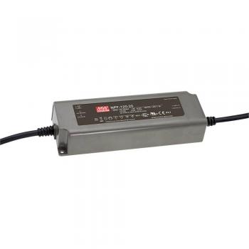 MEAN WELL Driver LED tensión constante 120W 24V 5A IN: 127 → 431 V dc, 90 → 305 V ac