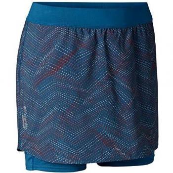 Columbia Falda para Mujer, Titan Ultra Skort, poliéster/Elastano, Mujer, 1842491, Siberia/Siberia Print, Large