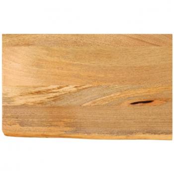 Tablero de mesa en vivo 50x40x2,5 cm en madera maciza de mango