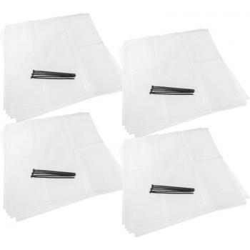 Bolsa Recogida Virutas vhbw 20x Compatible con Festool 204083, 204294 - Set de Bolsas Aspiradoras de Polietileno
