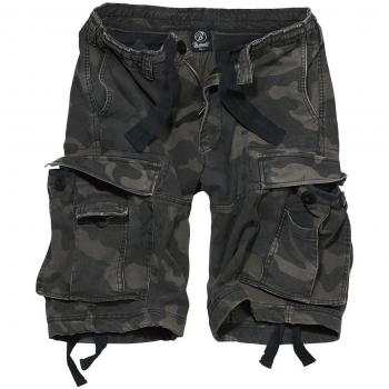 Brandit Vintage Cargo Shorts - Dark Camo - S to 7XL for Men