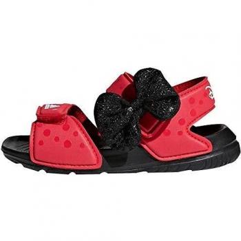 Adidas Dy M&M Altaswim I, Sandalias con Punta Abierta Unisex niño, Rojo