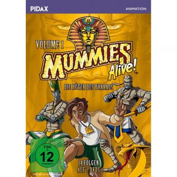 Mummies Alive - Die Hüter des Pharaos, Vol. 1 / 14 Folgen der Kult-Zeichentrickserie
