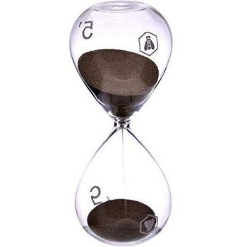 LAGUIOLE - Reloj de Arena 5 Minutos Cocina y Decoración 16 cm - - Transparente