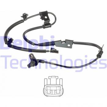 Sensor ABS DELPHI SS20512 - Sensor de revoluciones de la rueda, compatible con varios modelos de vehículos, alta precisión en la medición, fácil instalación, fabricado con materiales duraderos para una larga vida útil