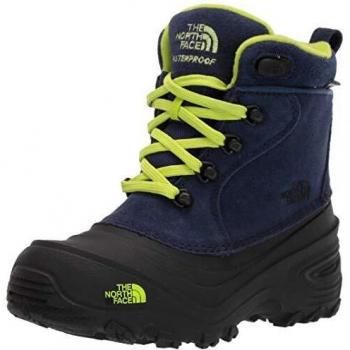 The North Face Youth Chilkat LACE 2 High Rise Hiking Boots, Blue