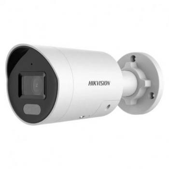 Hikvision DS-2CD2087G2H-LIUEF 8Mp Cámara Bullet IP PoE con Luz Híbrida Inteligente ColorVu de 2,8mm