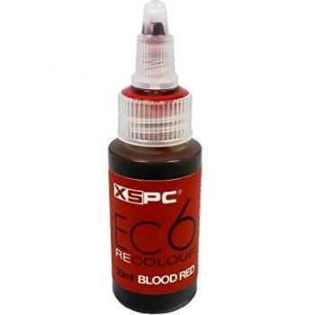 Tinte ReColoración EC6 XSPC - Rojo Sangre 30ml, accesorio para sistemas de refrigeración de ordenador