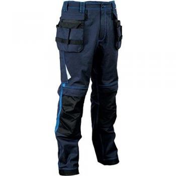'Cofra v486 – 0 de 02.z44 Pantalones de trabajogondomar, color azul marino/azul claro, Z44
